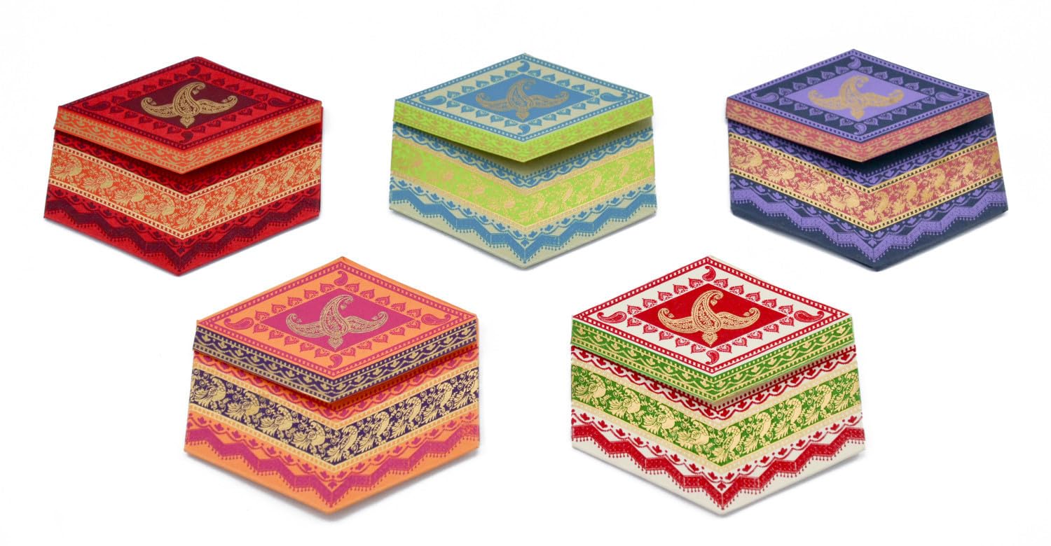 Papertree Modern 5 Piece Mini Envelope and Tag/Tarang Card