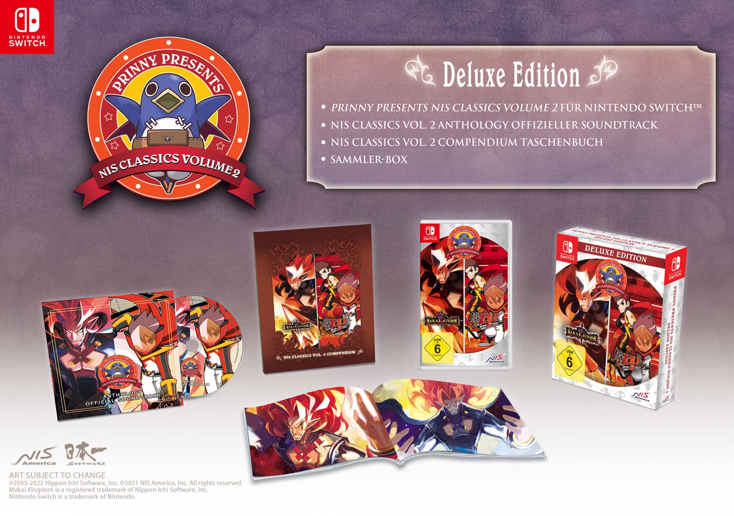 Amazon.co.jp: Prinny Presents NIS Classics Volume 2 - Deluxe