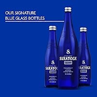 Vista 5 de Saratoga Agua natural de manantial – 12 oz (no carbonatada, paquete de 24)