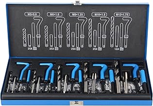 DAYUAN 131-tlg Gewinde Reparatur Satz Bohrer Sleeves Helicoil Auto Motor M5 M6 M8 M10 M12 Gewindehüls