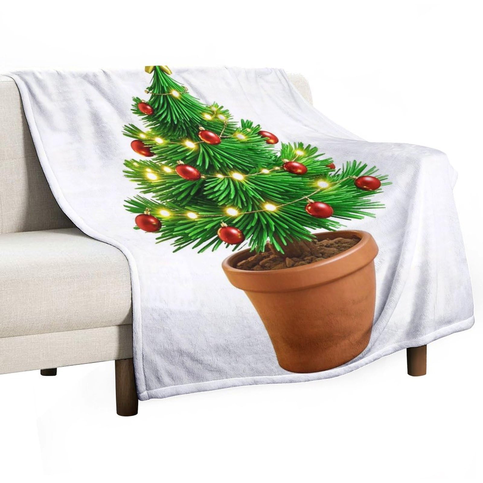 Plaid en flanelle anti-boulochage grand format thermique toutes saisons