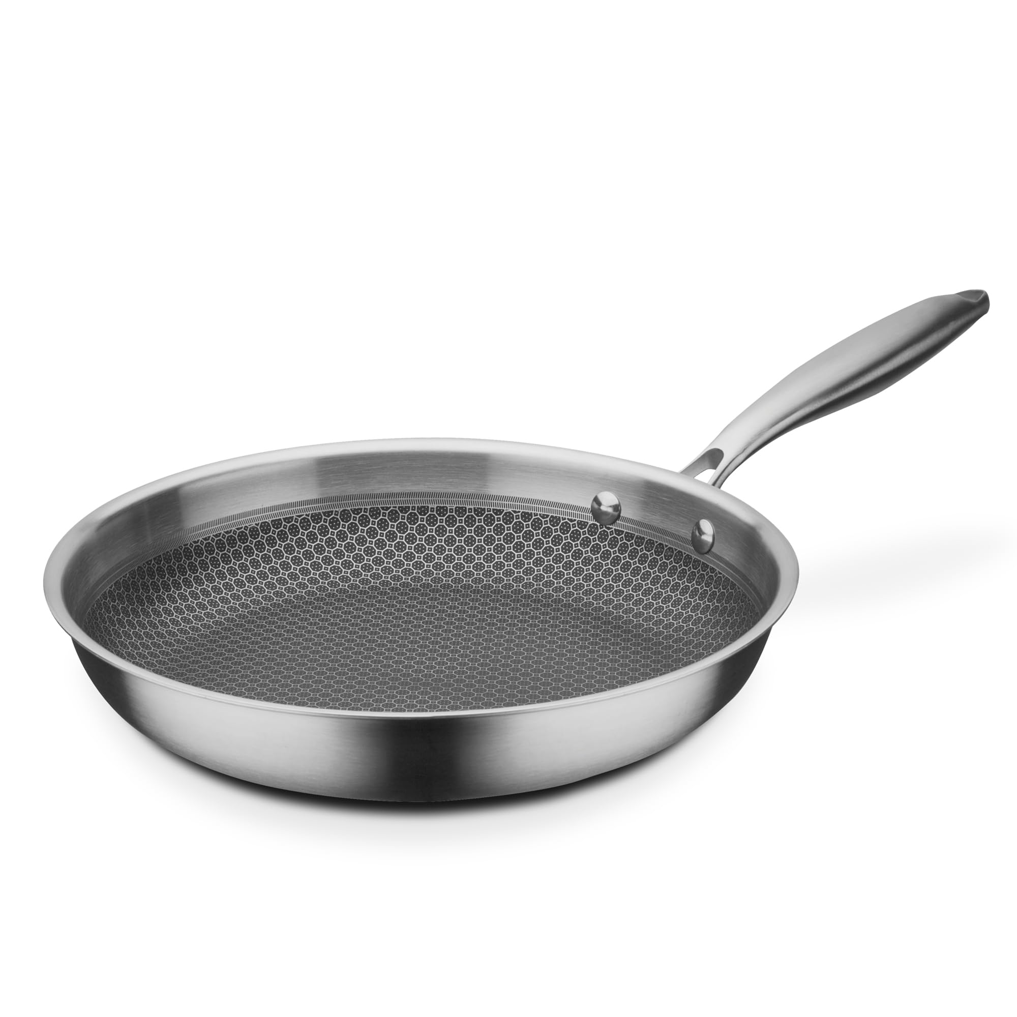 Poêle 28cm Inox GSW 868525 Inoxxa Black : Antiadhésive et Anti-rayures