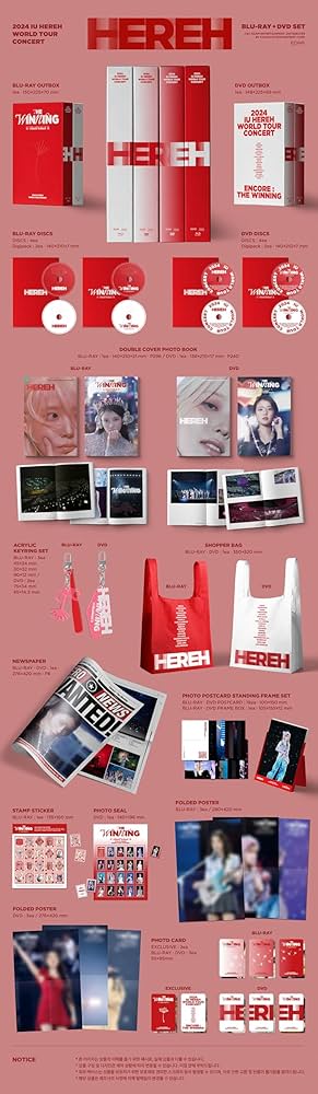 Amazon.co.jp: アイユー 2024 ワールドツアーコンサート 2024 IU HEREH