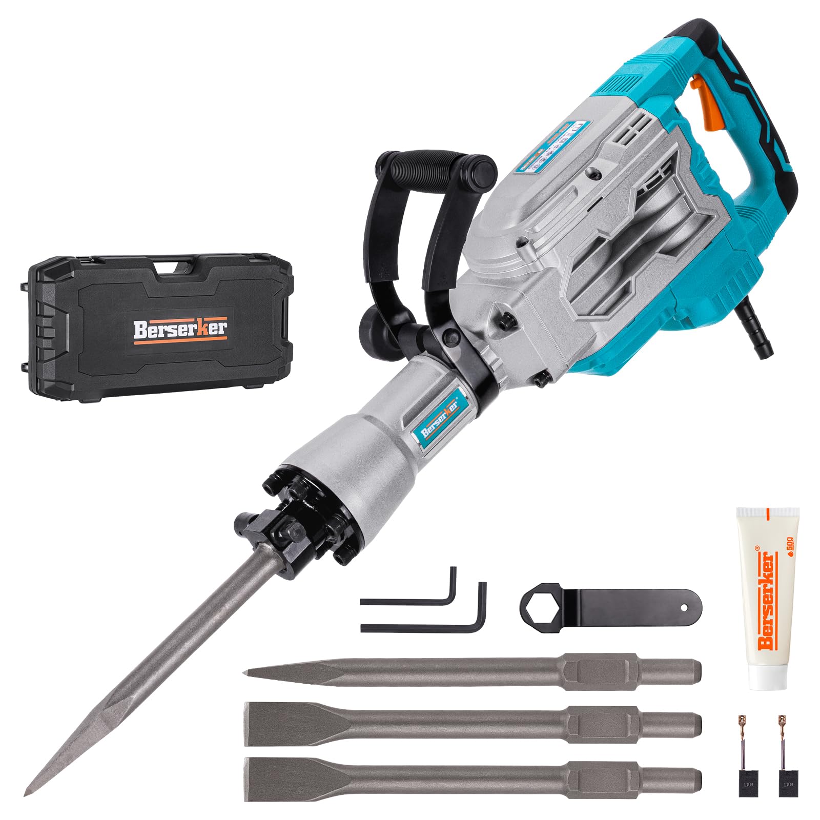 Demolition Hammer ギターピック Berserker 1700W 25-Pound SDS-Max Demolition Jack Hammer, 1-9