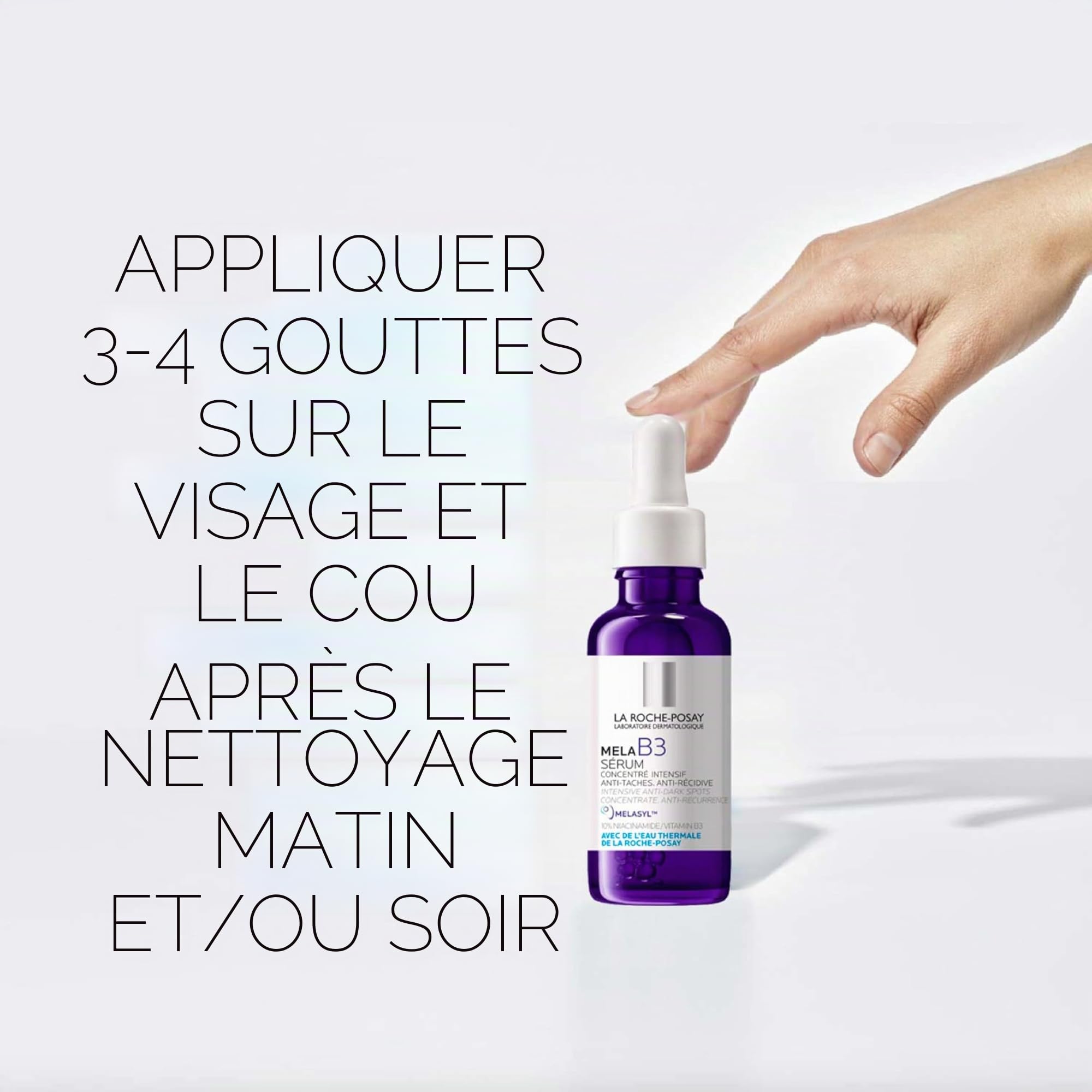 La Roche-Posay Mela B3 Sérum Taches Pigmentaires 2 Semaines Anti-Retour avec Melasyl et Niacinamide 50 ml