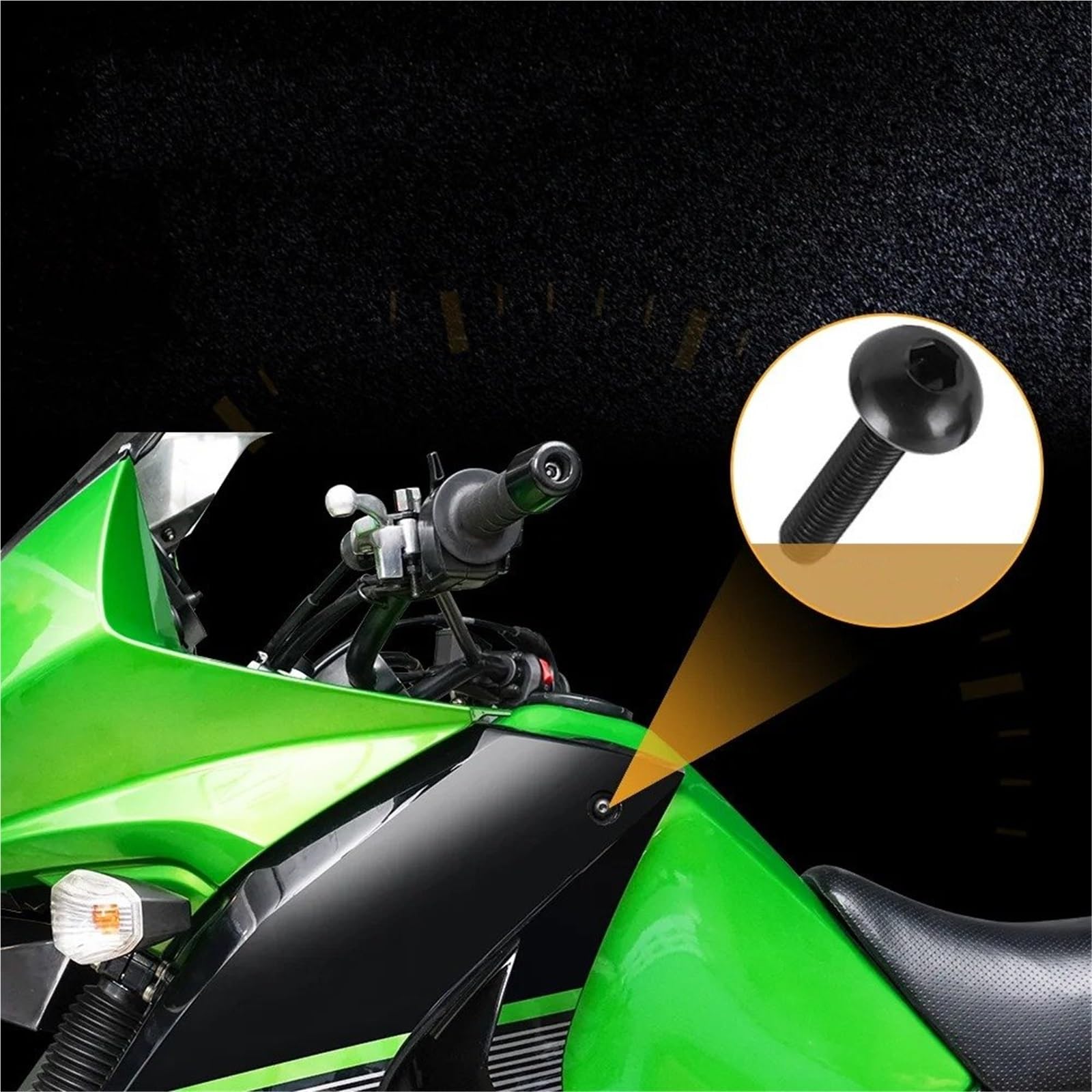 Kit Di Bulloni Carene Moto Da 177 Pezzi Per Per CBR650R Viti Per Parabrezza M5 M6, Dadi A Gabbia, Chiave, Elementi Fissaggio Assortiti Assortimento Viti Carrozzeria(Argento)