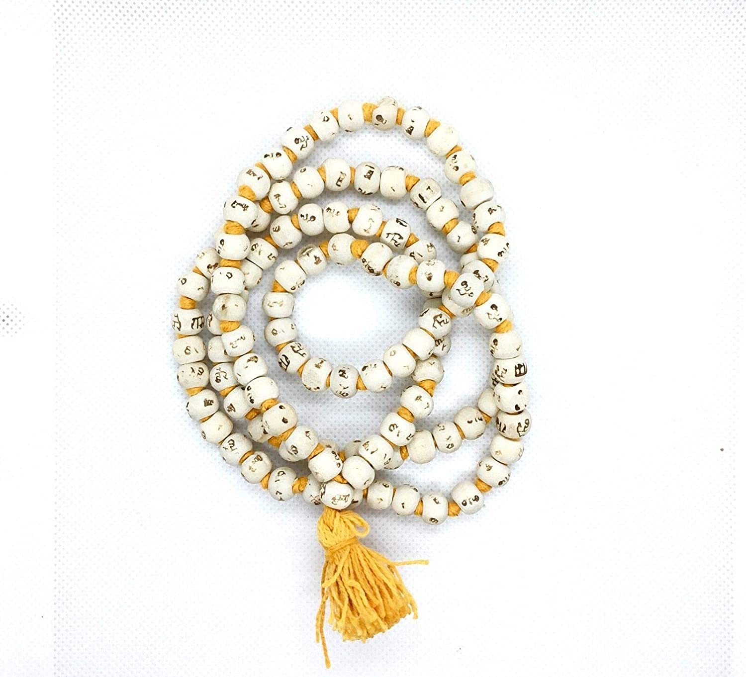 Chapelet Japa Mala Tulsi Aashita Creations pour méditation bouddhiste