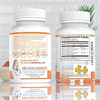 Vista 4 de Doctor Danielle curcumina de cúrcuma con bioperine (120 cápsulas)