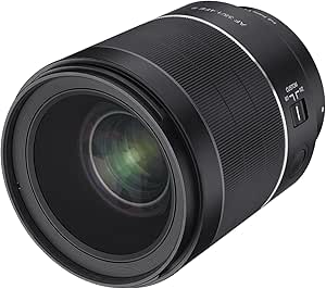 Samyang AF 35mm F1,4 II FE für Sony E – Autofokus Vollformat &amp; APS-C Weitwinkel Objektiv Festbrennweite spiegellose , Mount Systemkameras Alu Gehäuse Wetterschutz Sony A9 A7 A1 Alpha 6000 Serie