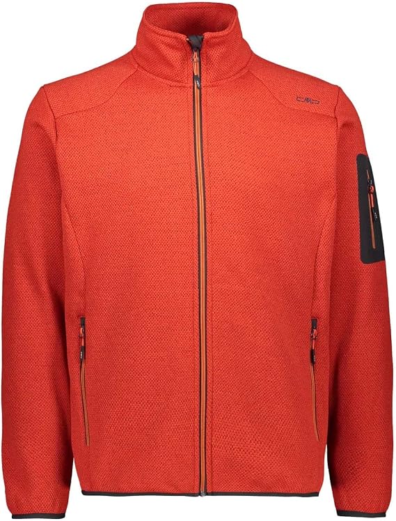CMP Men's Knitted Jacquard Fleece 