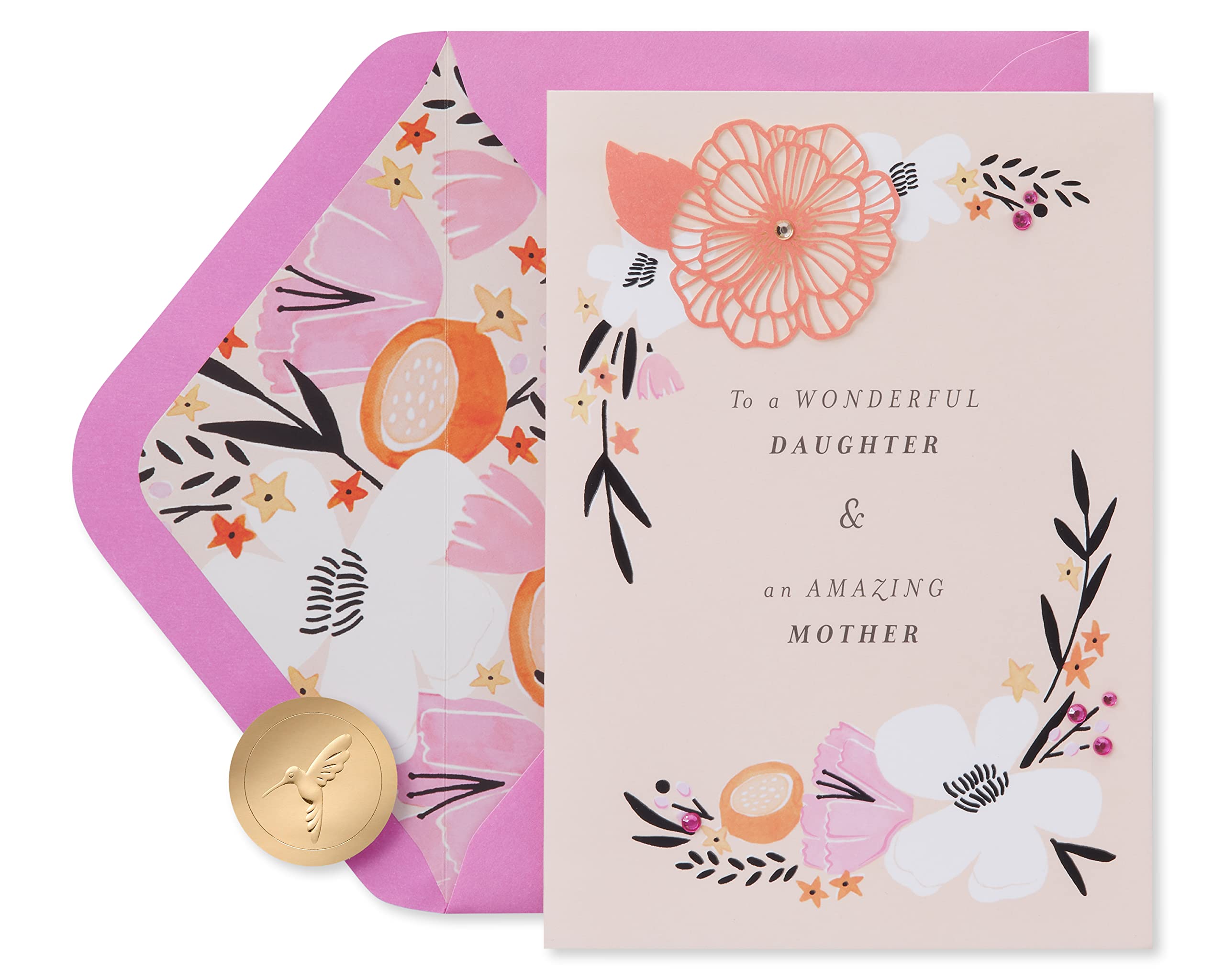 Amazon.com: Papyrus Mother's Day Card for Daughter (Beauty You Have  Created) : Everything Else