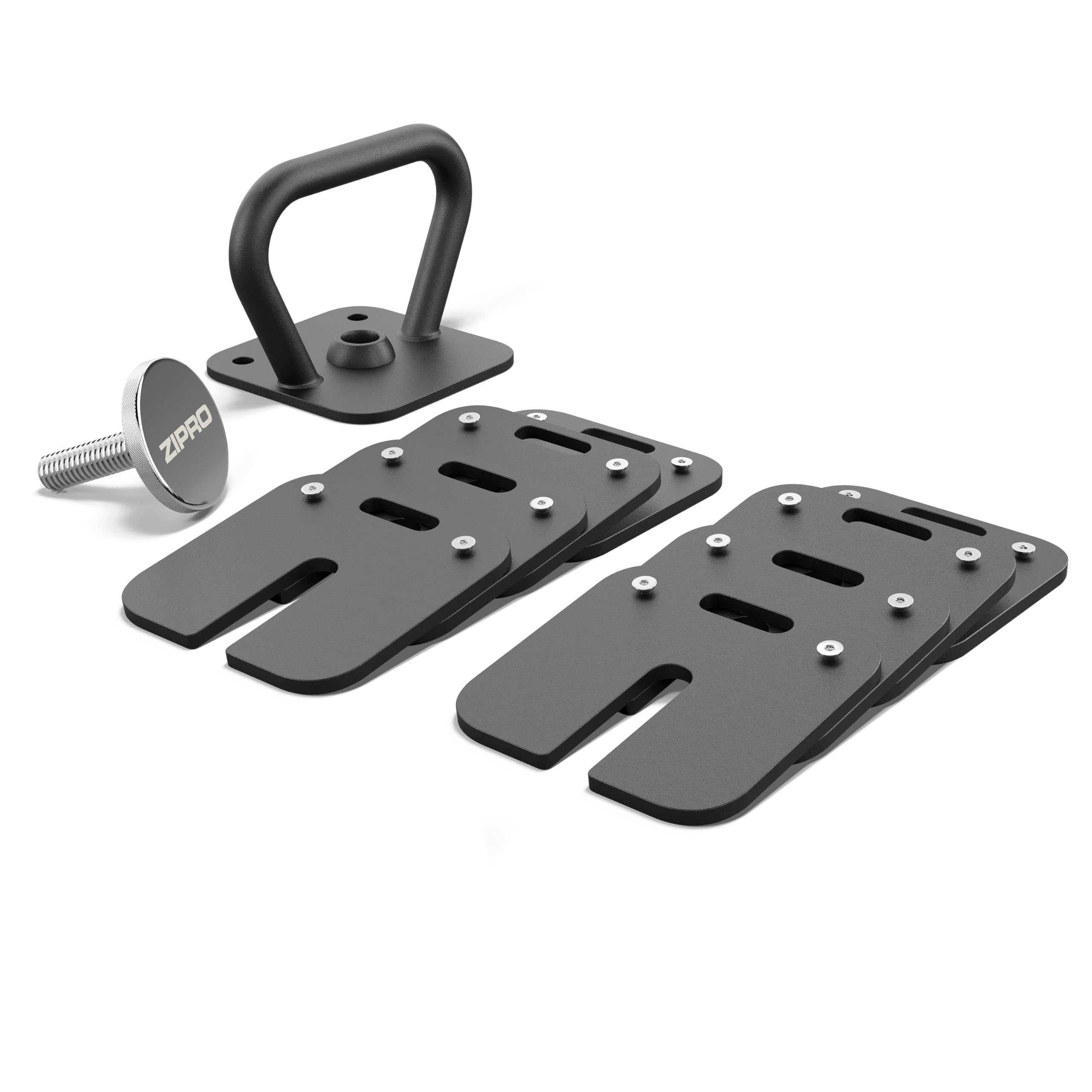 ZIPRO Kettlebell SQUARE Regulowana do 19 kg hantla kulowa Regulowana do treningu siłowego, fitness i workoutu w domu