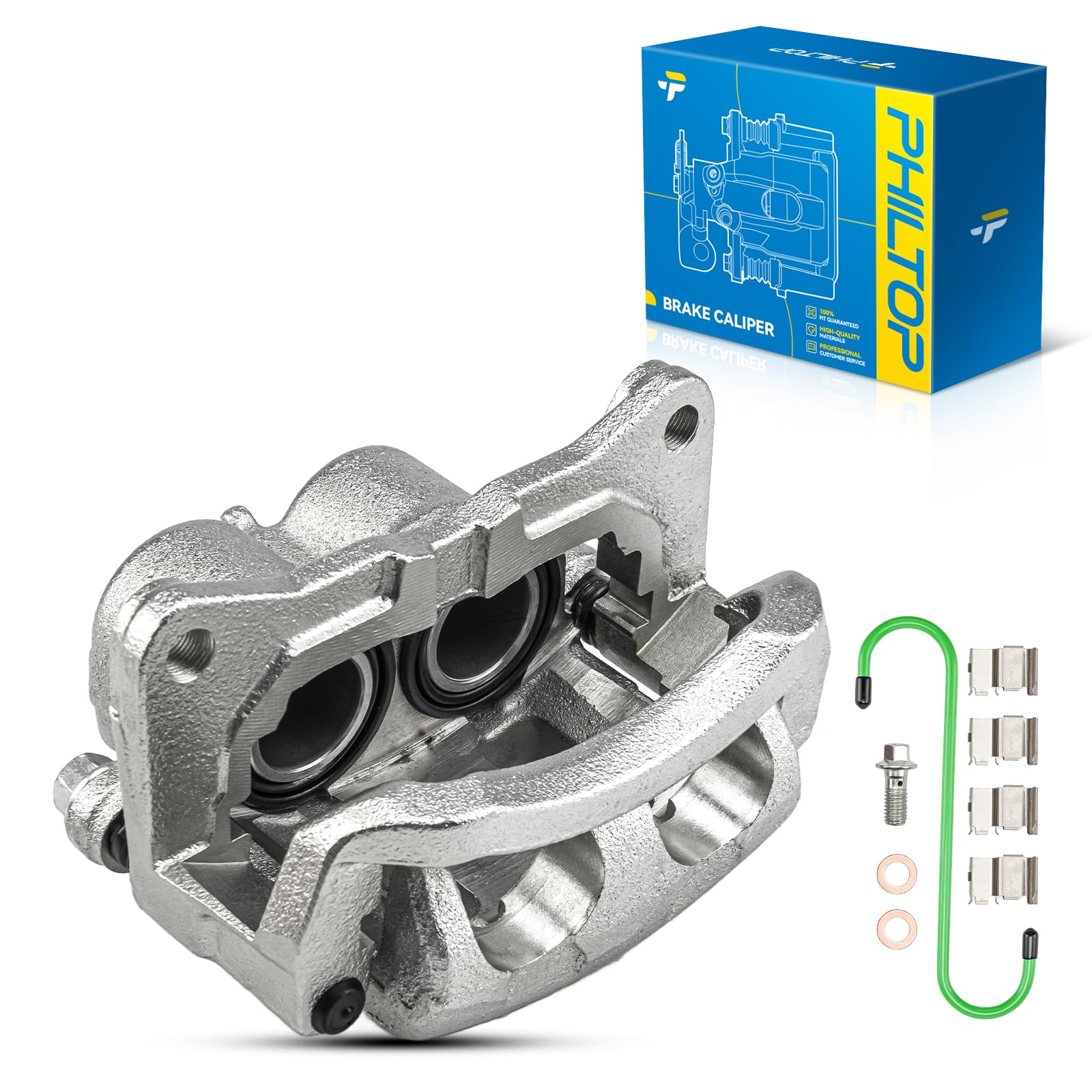 PHILTOP Front Right Brake Caliper for Ford Edge Mazda CX-9 Lincoln MKX