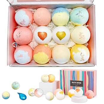 Amazon | Chichome バスボム バスボール 12個ギフトセット 入浴