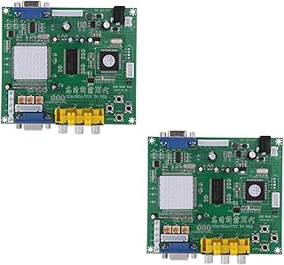 ISTOVO 2X GBS8200 1 Channel Relay Module Board CGA / / RGB to VGA Arcade Game Video Converter for CRT Monitor LCD Monitor