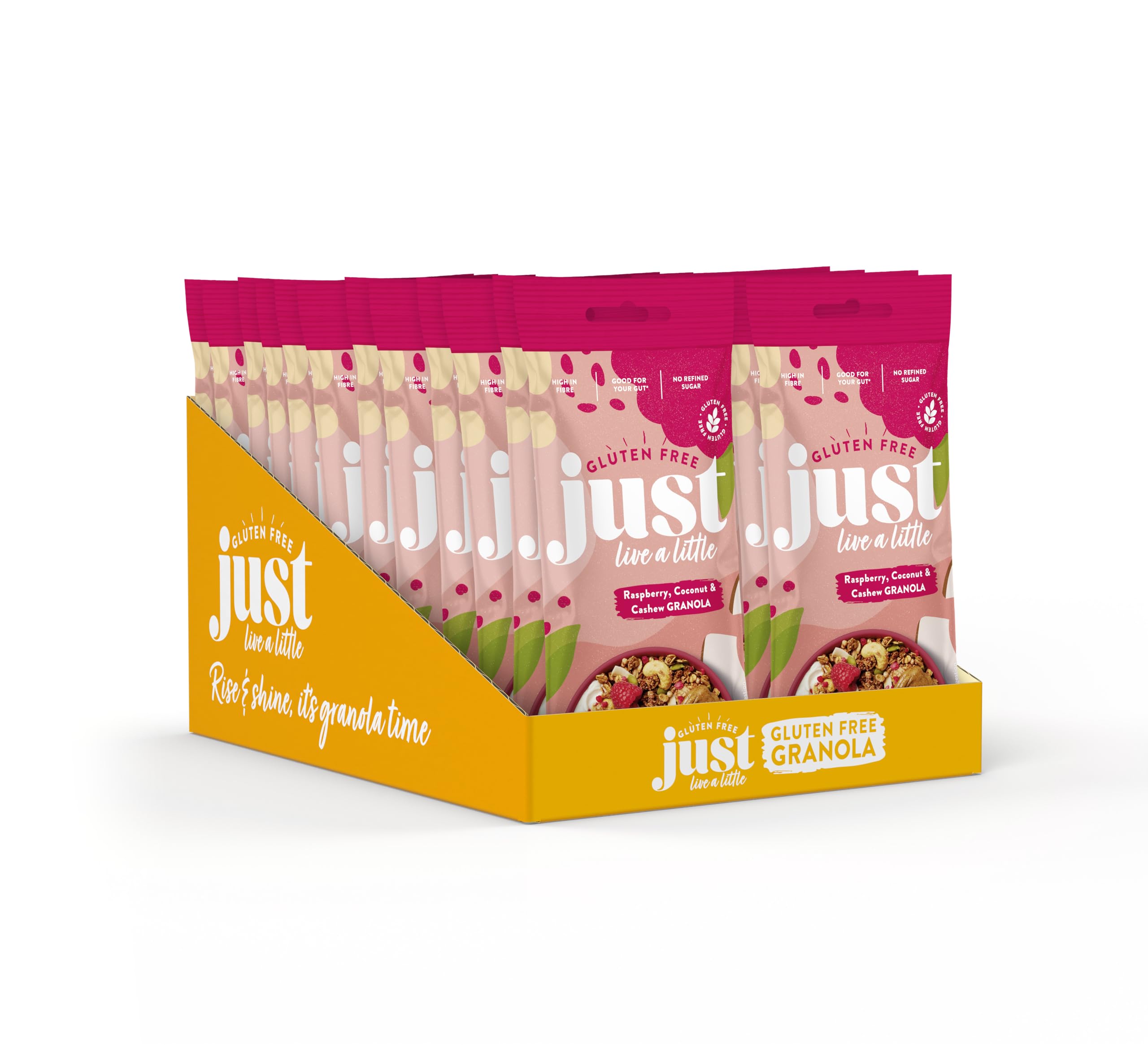 Just Live A Little Gluten Free Raspberry, Coconut & Cashew