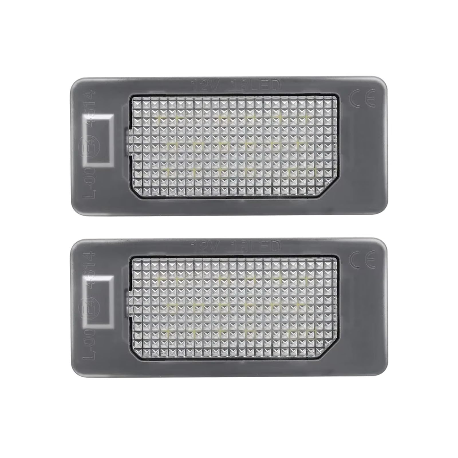 Luces LED para matrícula de Audi A1 A3 A4 A6 A7 kit de 2 piezas homologadas 8