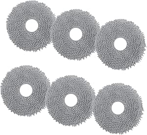8 Pack Microfiber Mop Pads For Roborock Q Revo/Saros Series | Washable Replacement Pads For Robot Vacuum Mops 2 thumbnail image