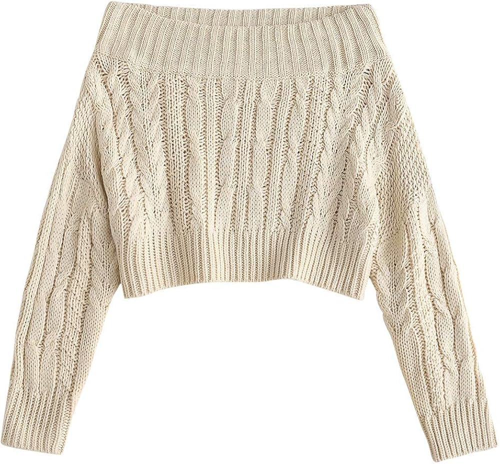 Cropping a knit sweater Clearance
