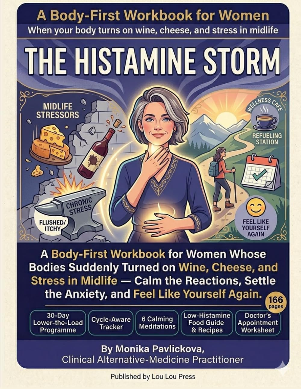 The Histamine Storm: A Body-First Workbook for Women Whose Bodies Suddenly Turned on Wine, Cheese, and Stress in Midlife — Calm the Reactions, Settle the Anxiety, and Feel Like Yourself Again