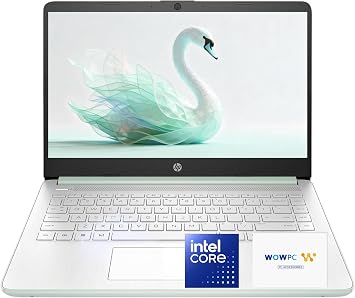 HP Everyday Laptop with Copilot AI 2026 Edition Intel 4-Core N150 Processor 4GB RAM DDR5 128GB SSD + 1TB Cloud Storage Microsoft 365 Thin & Portable 11.5hrs Battery Windows 11