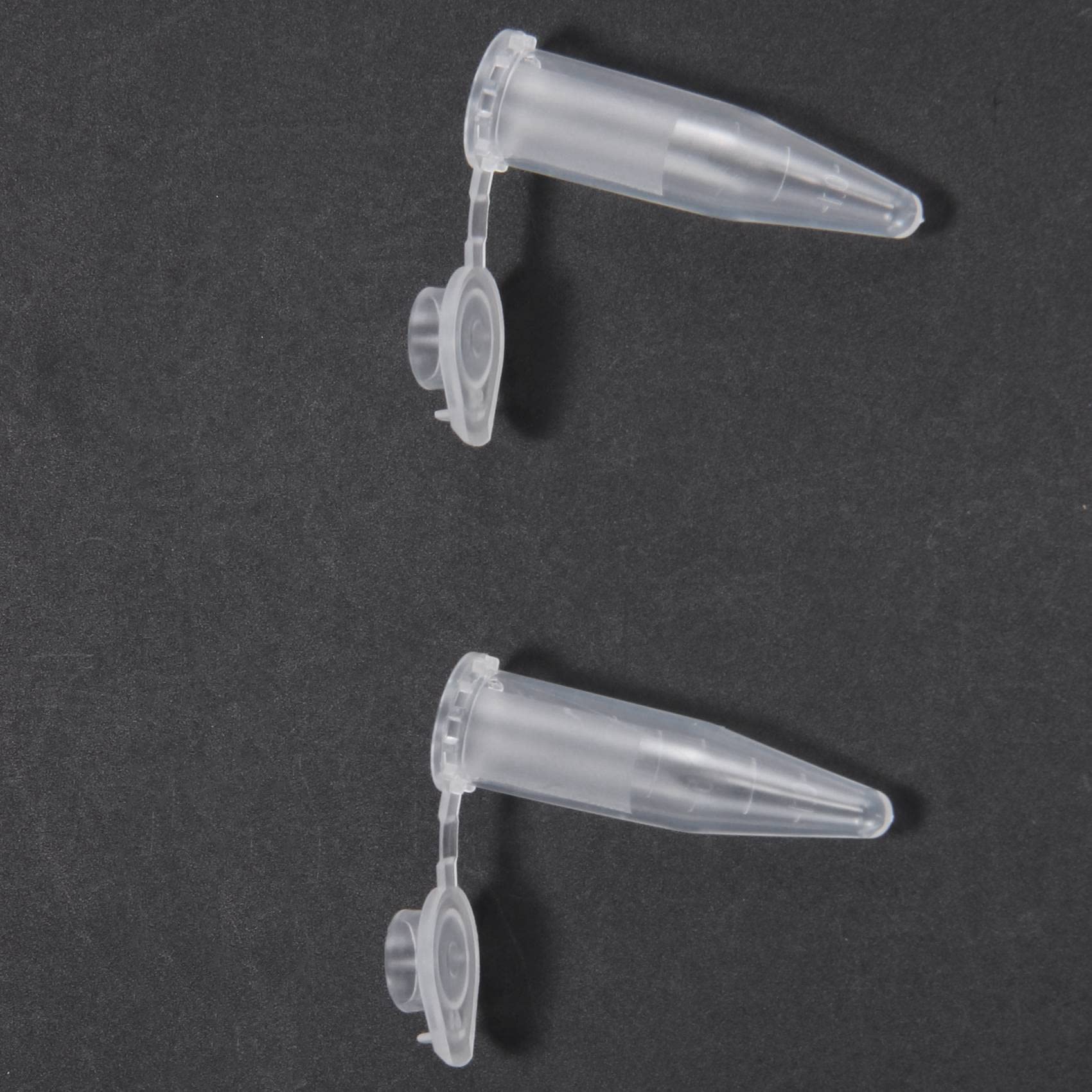 2000 piezas 1,5 ml laboratorio mini arte tela reactivo cristal centrífuga frascos tapa a presión 42 x 11 mm transparente