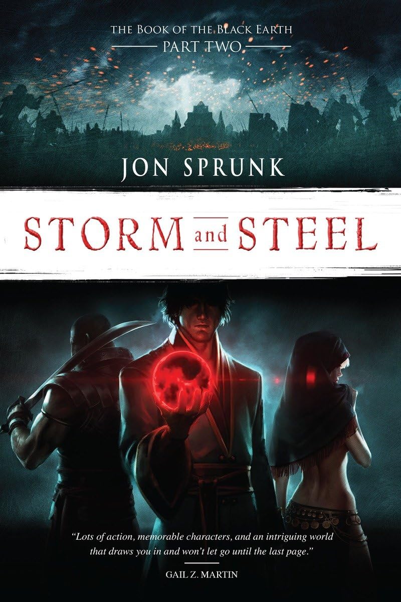 Buy Storm and Steel (Volume 2) (The Book of the Black Earth) — BookShops.in