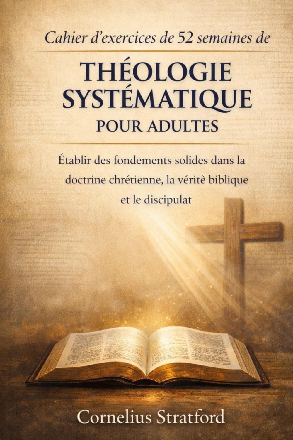 Cahier d'exercices de 52 semaines de théologie systématique pour adultes: Établir des fondements solides dans la doctrine chrétienne, la vérité biblique et le discipulat