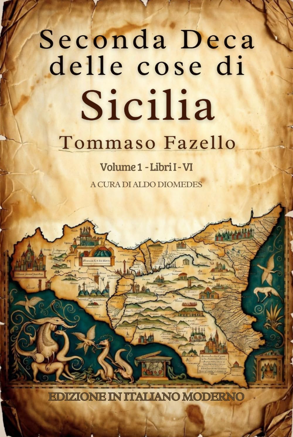 Seconda Deca delle cose di Sicilia Volume 1: Libri I – VI Edizione inedita in italiano moderno