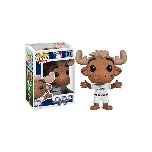 Sale Funko Pop! Major League Baseball: Mariner Moose Vinyl Figure,3.75 Inches