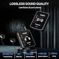 Vista 4 de LEKATO MS-1 Wireless in Ear Monitor System - (Sólo transmisor)