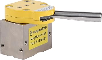 Magswitch Magmount 400 On Off Magnet - مغناطيس ثقيل قابل للتحويل لوضع الأداة - قوة قابضة 400 رطل