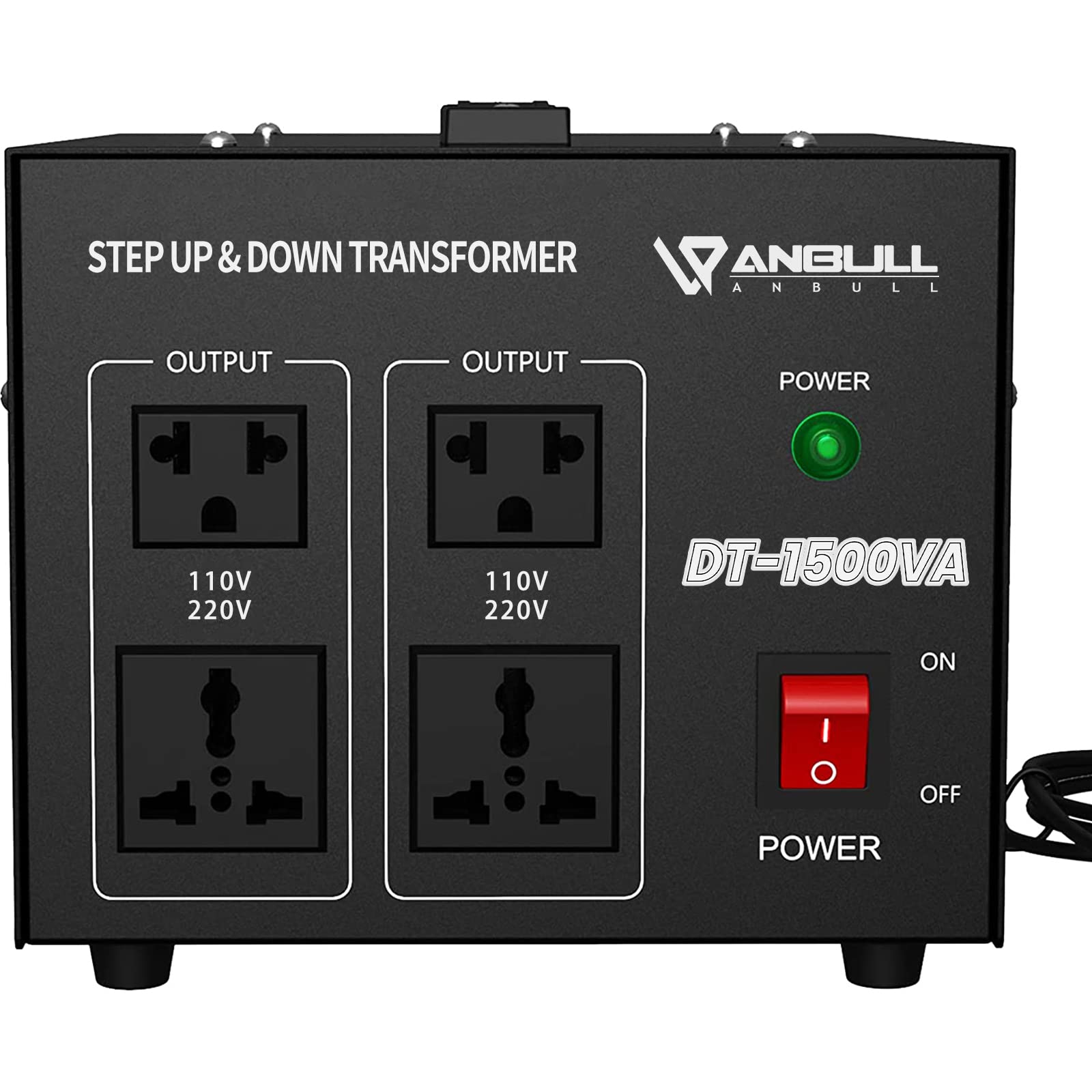 Buy Anbull Voltage Transformer 1500 Watt Voltage Converter, 220V / 230V