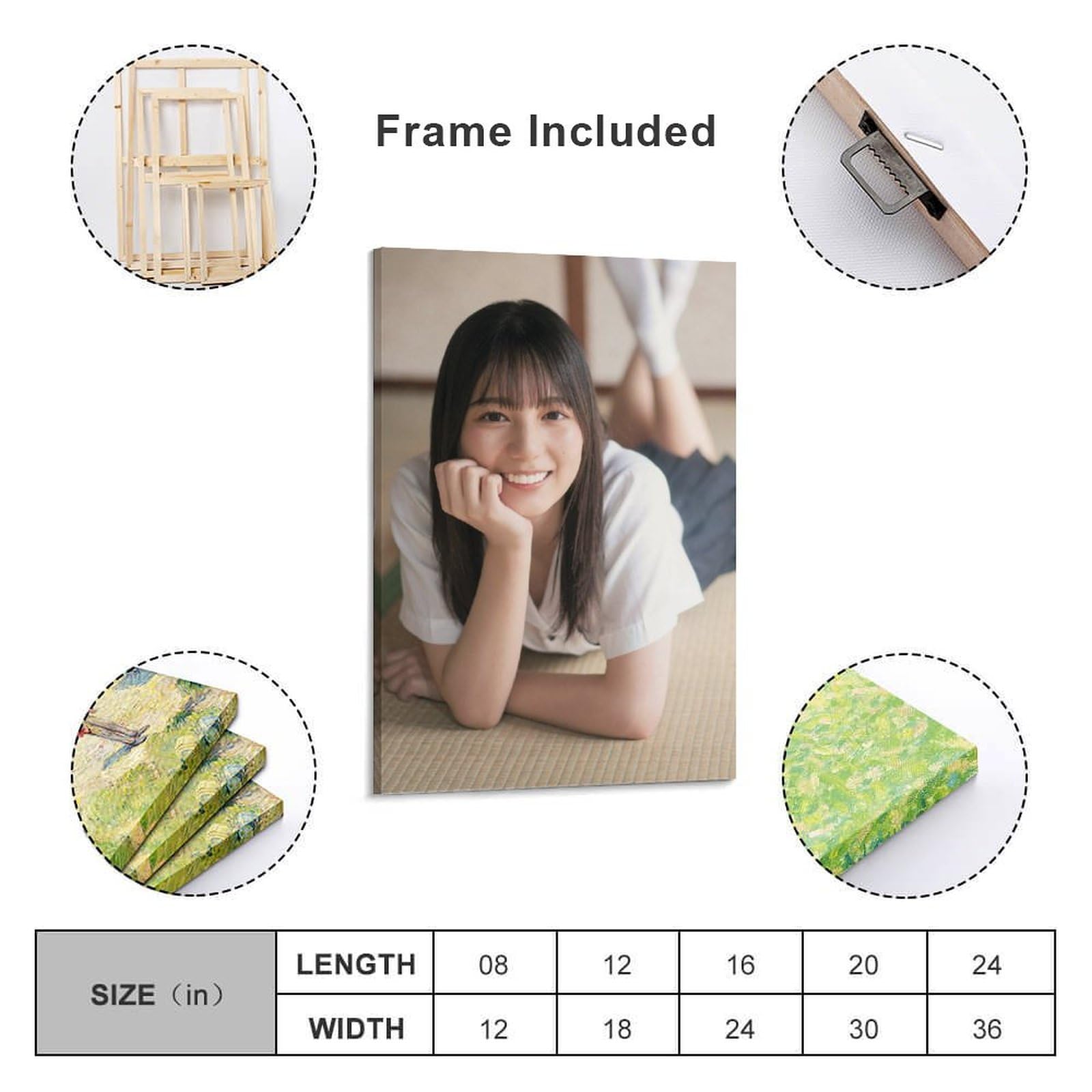 Amazon.co.jp: 日向坂46小坂菜緒清純写真かわいい画像ポスター7 印刷