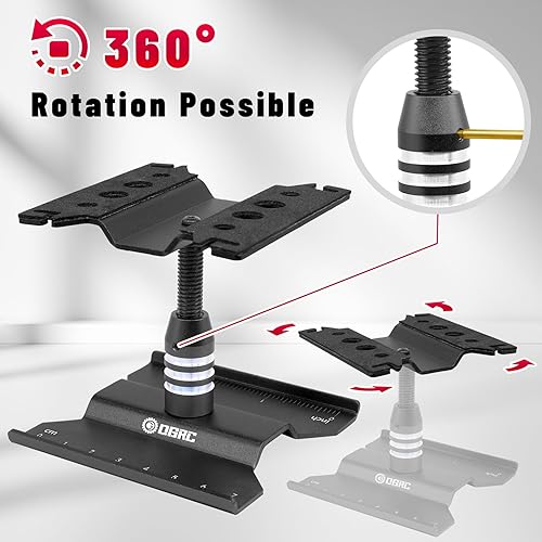 Miniatura 4 de ESILUN Soporte de trabajo RC Estación de trabajo para reparación de automóvil a control remoto para SCX24 TRX4M FCX24 escala 116 118 124 RC Truck