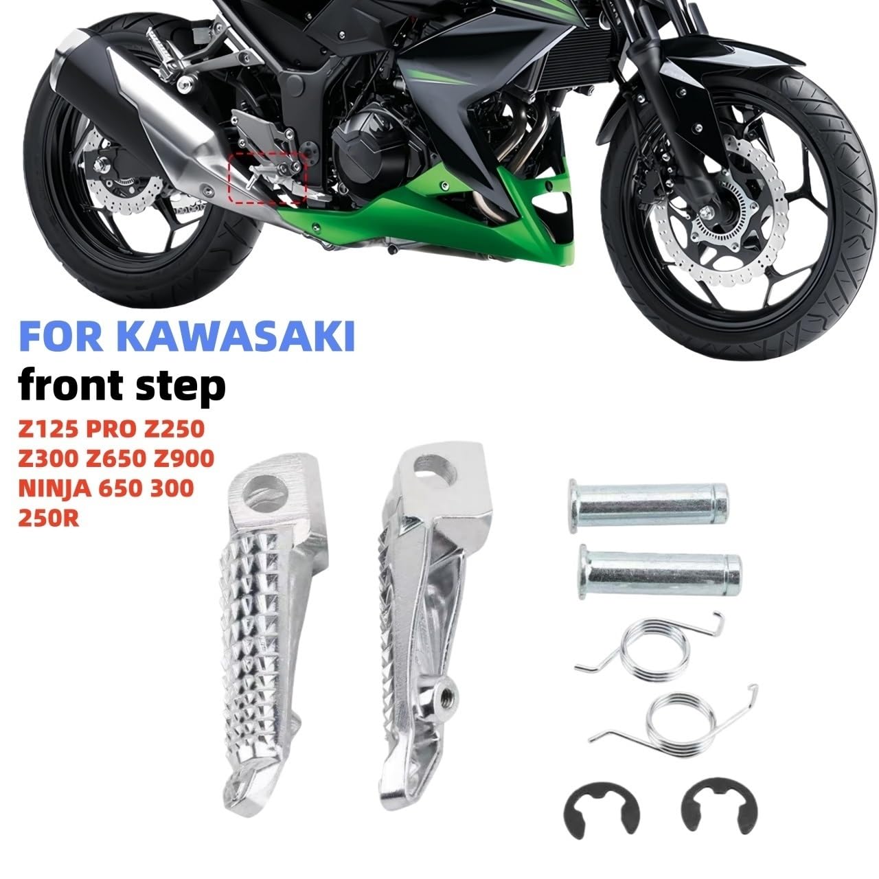 Do Z125 Pro Z250 Do Z300 Do Z650 Stopa CNC