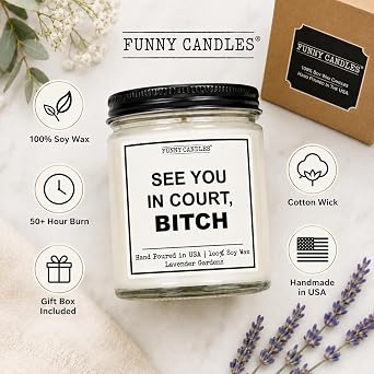 Lawyer Graduation Gifts for Women Men | Law Office Decor | College, Law School Graduation Gifts | Passing The Bar Exam | Look at You Becoming A Lawyer Funny Presents | Made in The USA