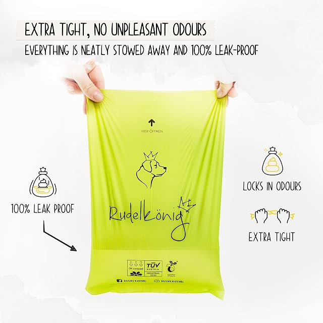 Foto 7 de 7 de Rudelkönig Bolsas Caca Perro 270 uds - 95% Plástico Reciclado