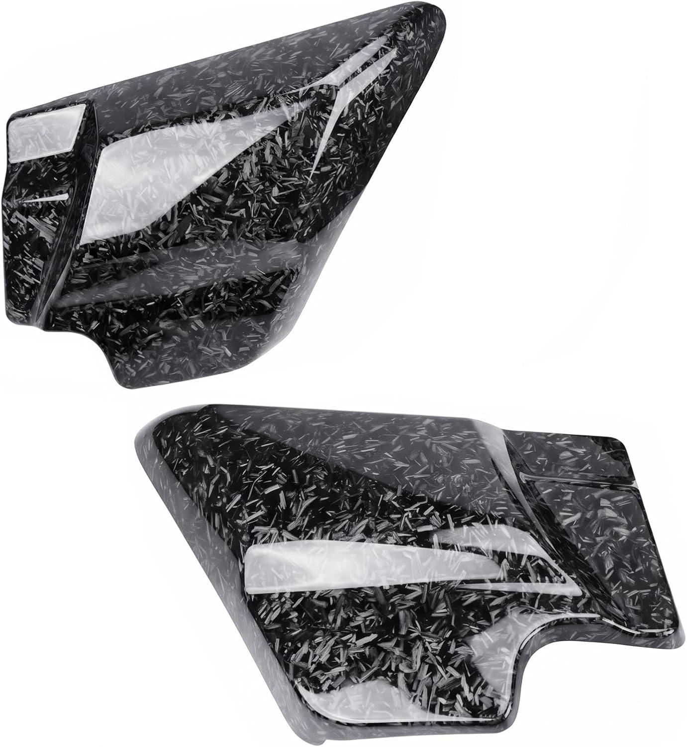 Forged Carbon Fiber Side Cover Panels for Harley Touring 2009-2025