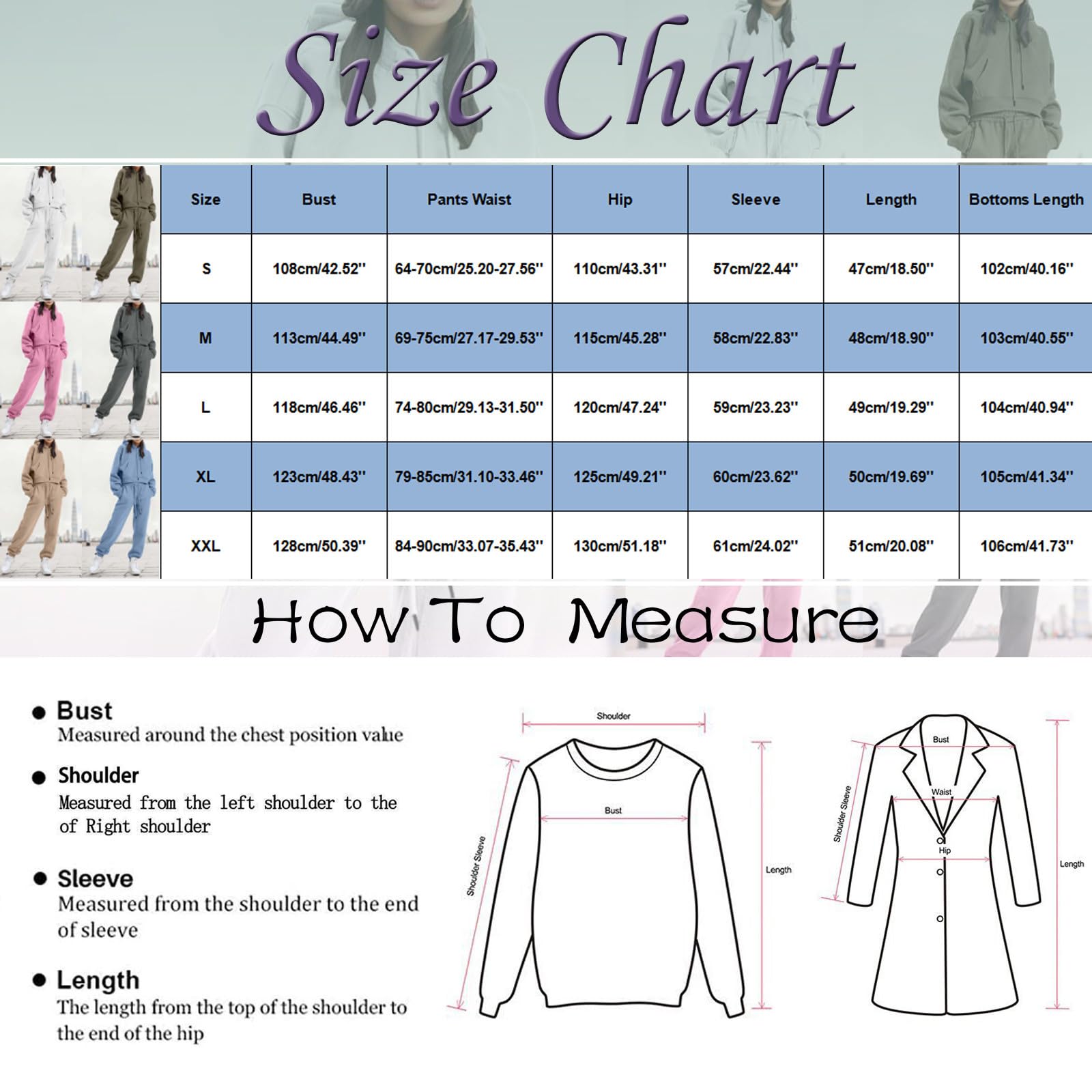 Survêtements Femme Tracksuit Ensemble Hiver Tenue Yoga Grande Taille Survêtement 2 Pièces Survetement Sport Baggy Pantalon Chaud Jogging Ete Pieces Oversize De