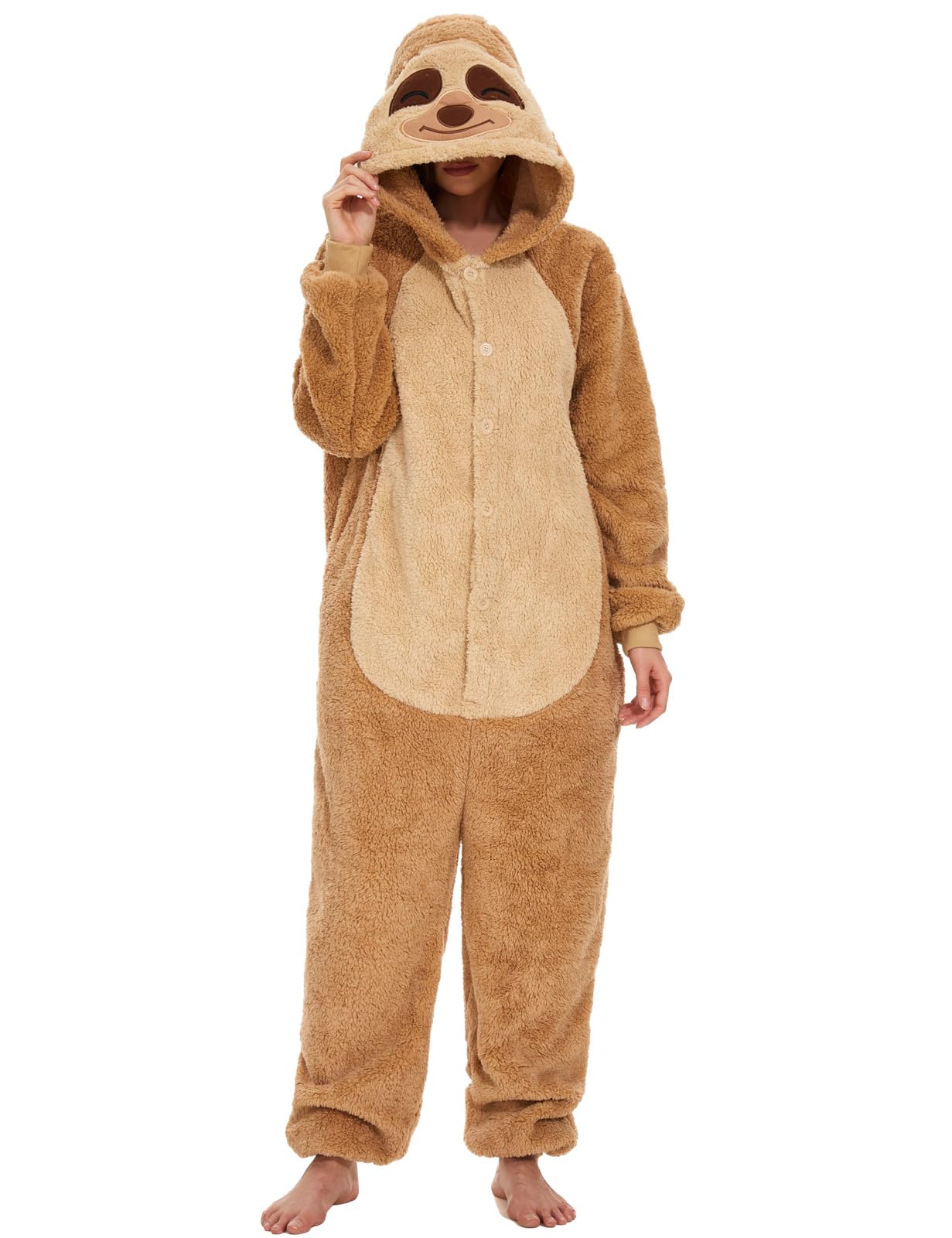 LATH.PIN Animal Onesie Pajamas