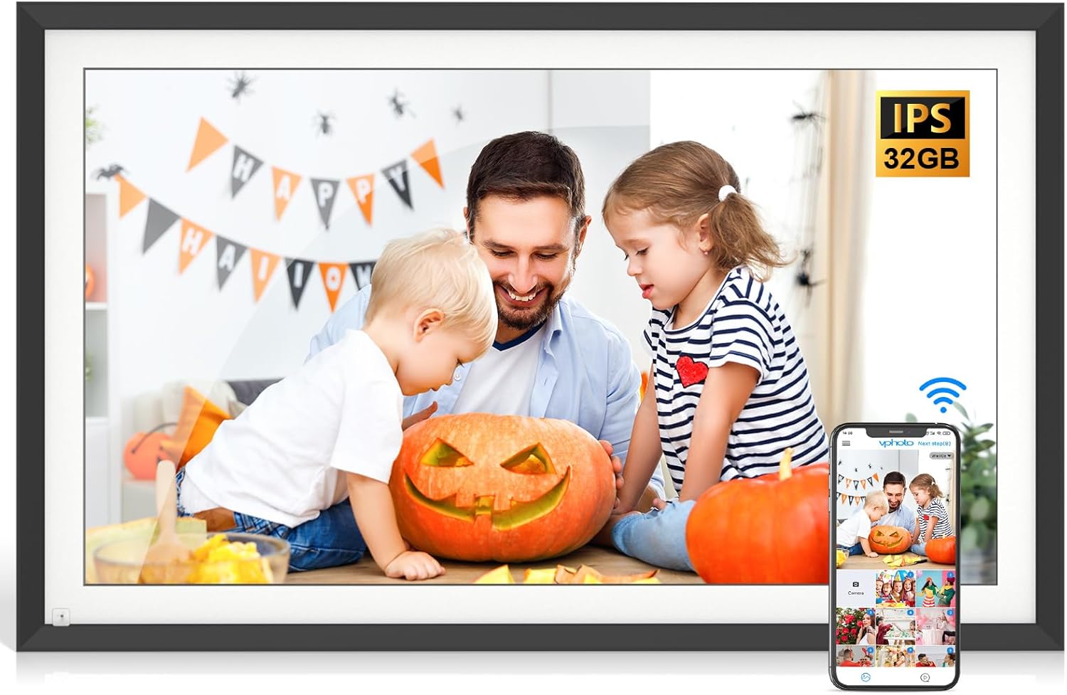 15.6inch Wireless Digital Picture Frame APP Photo Frame