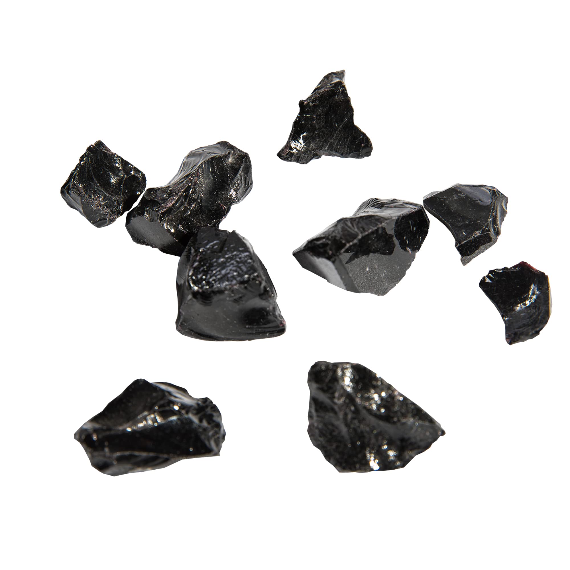Teamson Home 4 Kg Verres de feu pour braséro à gaz d’extérieur Jardin Verre trempé Noir PT-FG0003 | Verre à Feu Trempé Réfléchissant, Sans Danger pour Foyers à Gaz de Jardin Extérieur, Propane