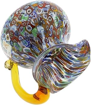 Amazon.com: GlassOfVenice Murano Glass Millefiori Pitcher or