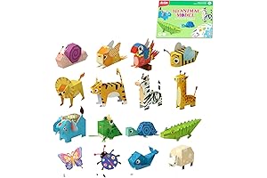 MIREONETRY: 3D Origami Kit for Kids and Beginners