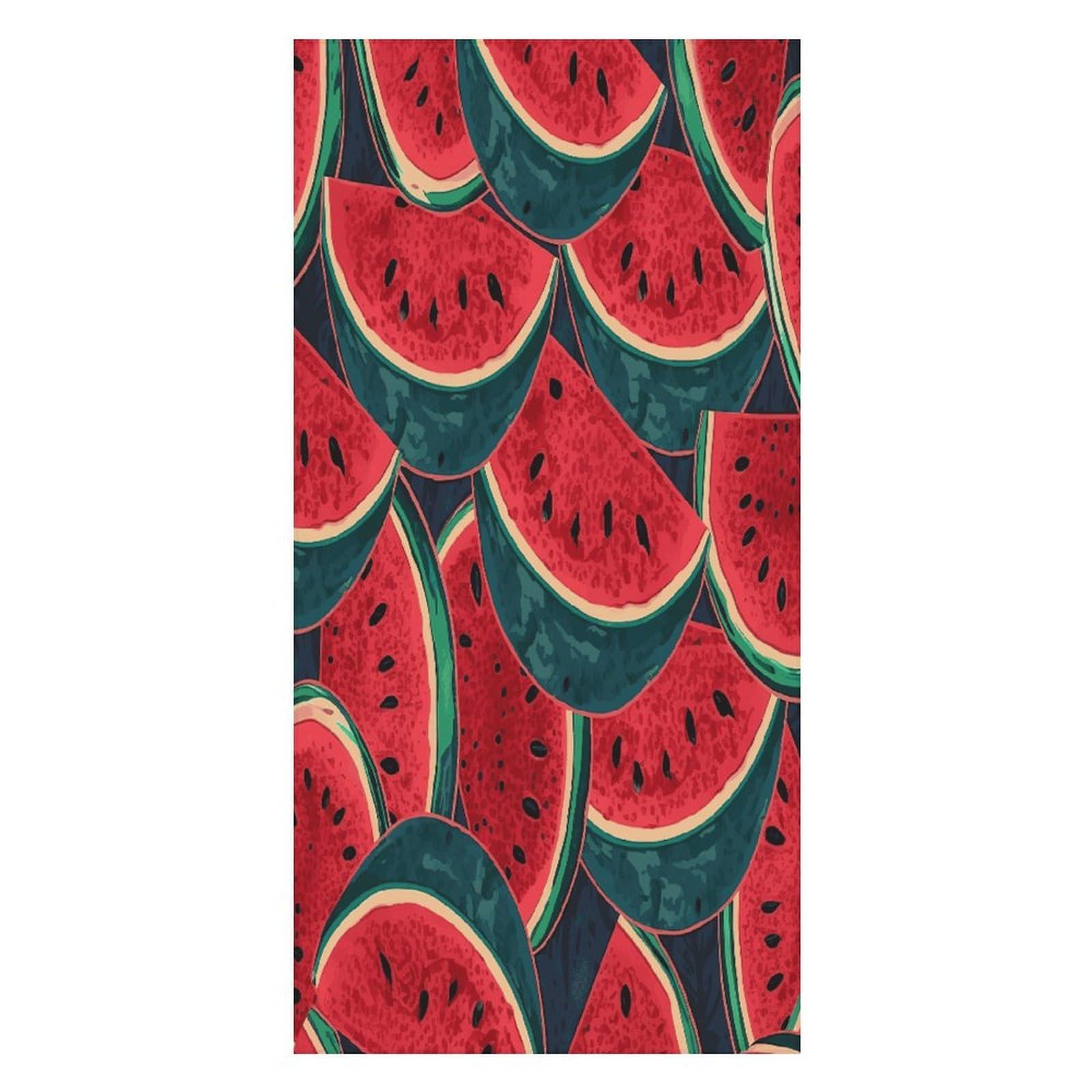 FekiLoot Red Watermelon Beach Towel Oversized Bath Towel Ultra Soft Pool Towel Cozy Swim Towel Silky Lounge Towel Quick Dry Travel Towel Gentle Absorbent Towel for Adults Women Men
