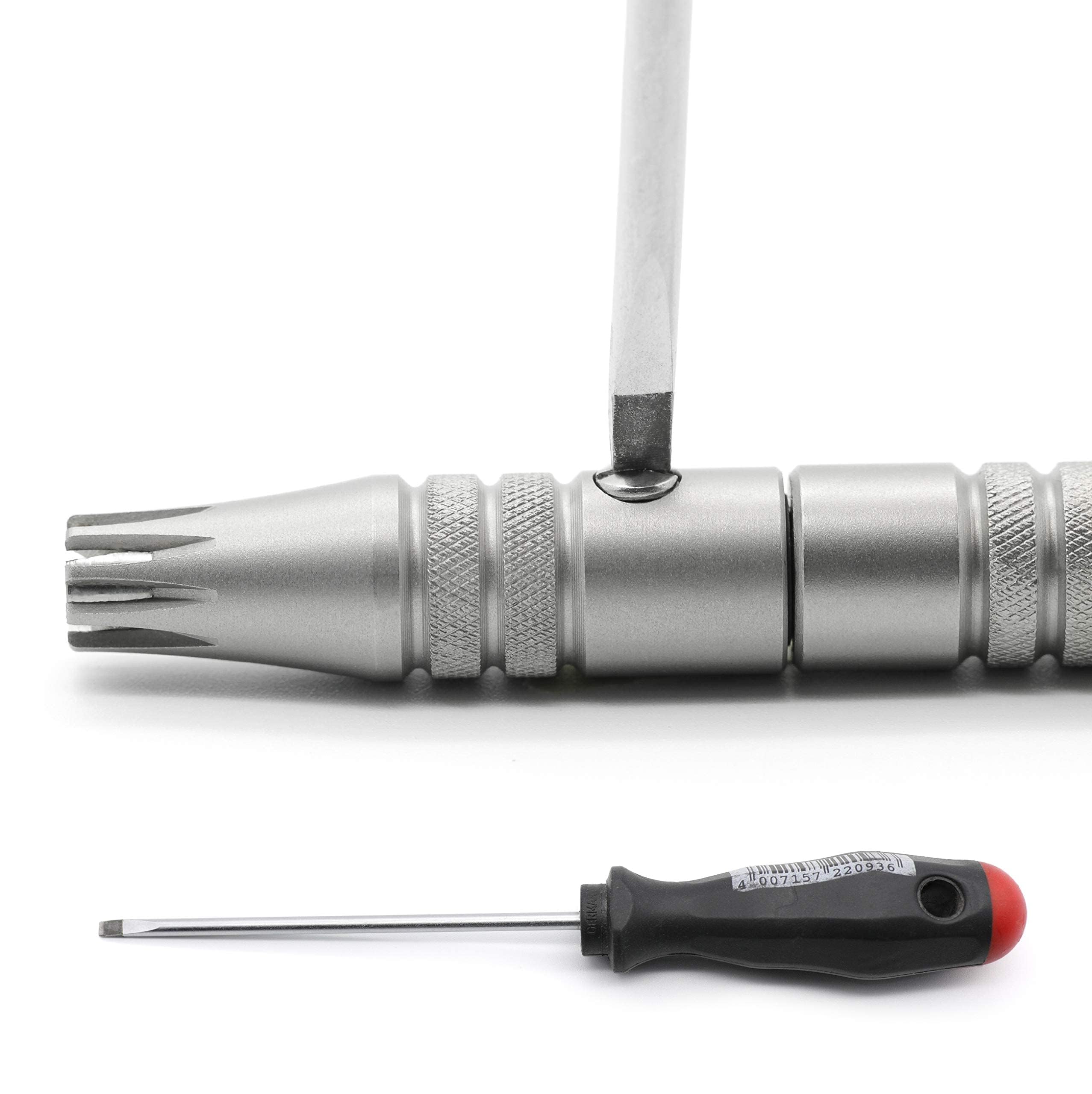 REMOS Nasenhaarschneider aus rostfreiem Edelstahl - Braucht keine Batterien - Schnell & Sicher - Lange Lebensdauer
