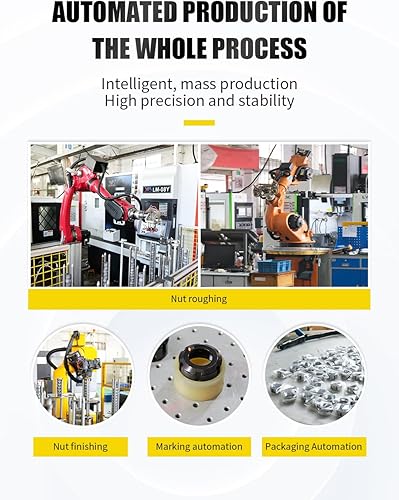 Miniatura 26 de ZAC ER32 Tuercas de sujeción 5 Uds. ER32-UM Tuercas de sujeción para mandril de fresado CNC, tornillo de rosca de torno M40x1.5