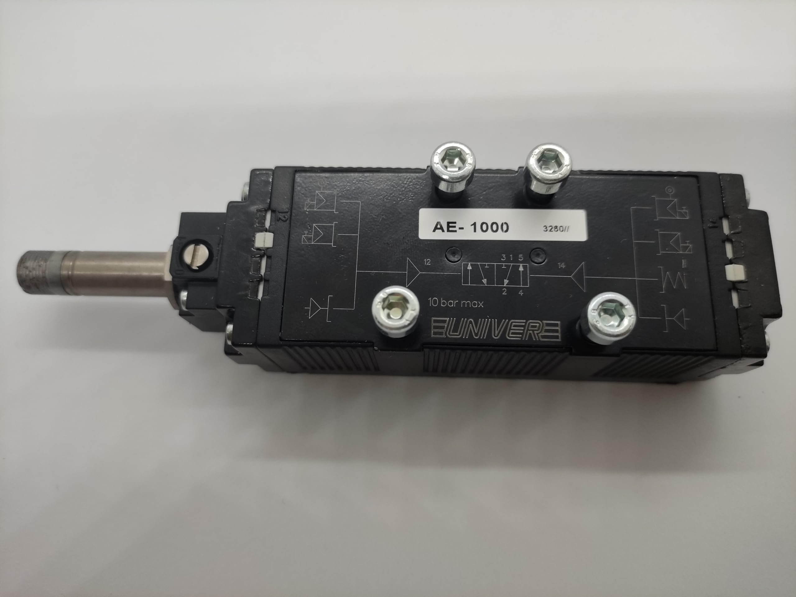 UNIVER AE-1000 Elektroventil 5/2 ISO1 G1/8-1/4 Serie leicht