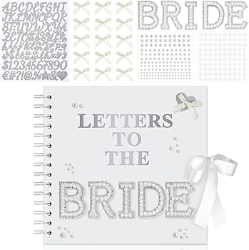 Amazon.com: Fuyoooo 8 x 8 Inch Letters to The Bride Scrapbook Amazon.com: Fuyoooo 8 x 8 Inch Letters to The Bride Scrapbook